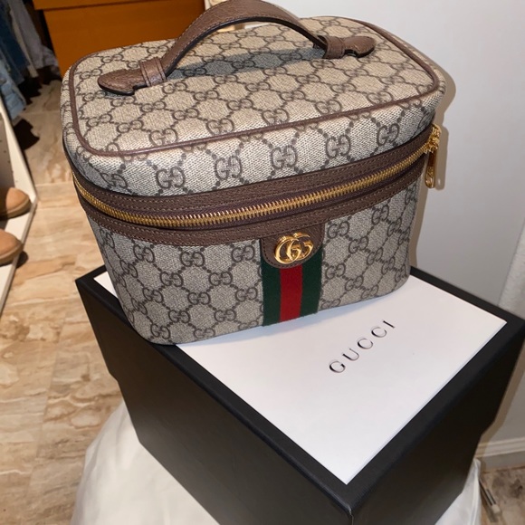 SOLD‼️ NEW! Gucci GG Ophidia supreme Beauty cosmetic case - Picture 2 of 10